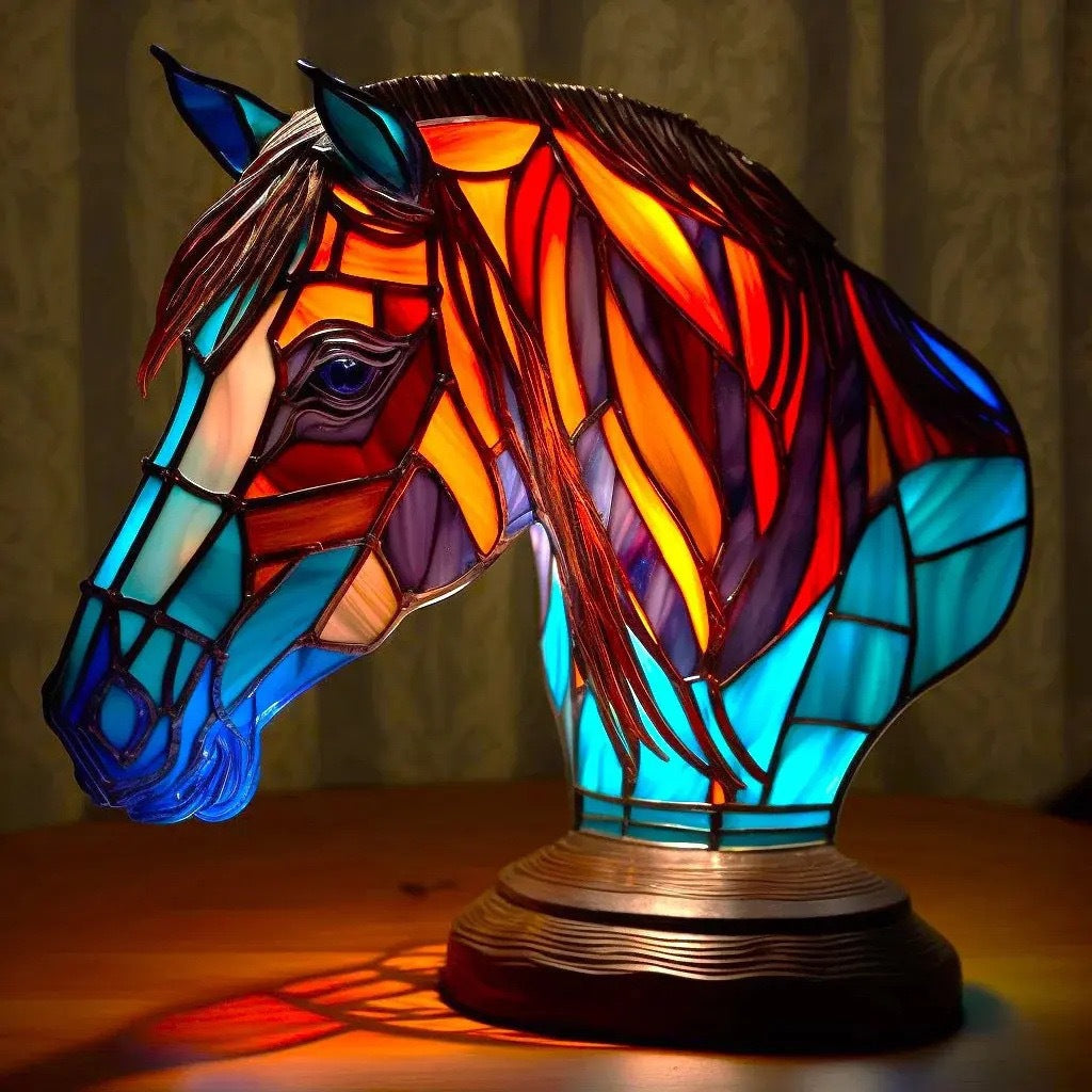 Bella | Magisk table lamp in coloured glass