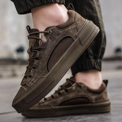 UrbanEdge | Leather Trainers