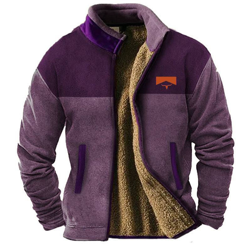 Thomas | Men's casual fleece jacket