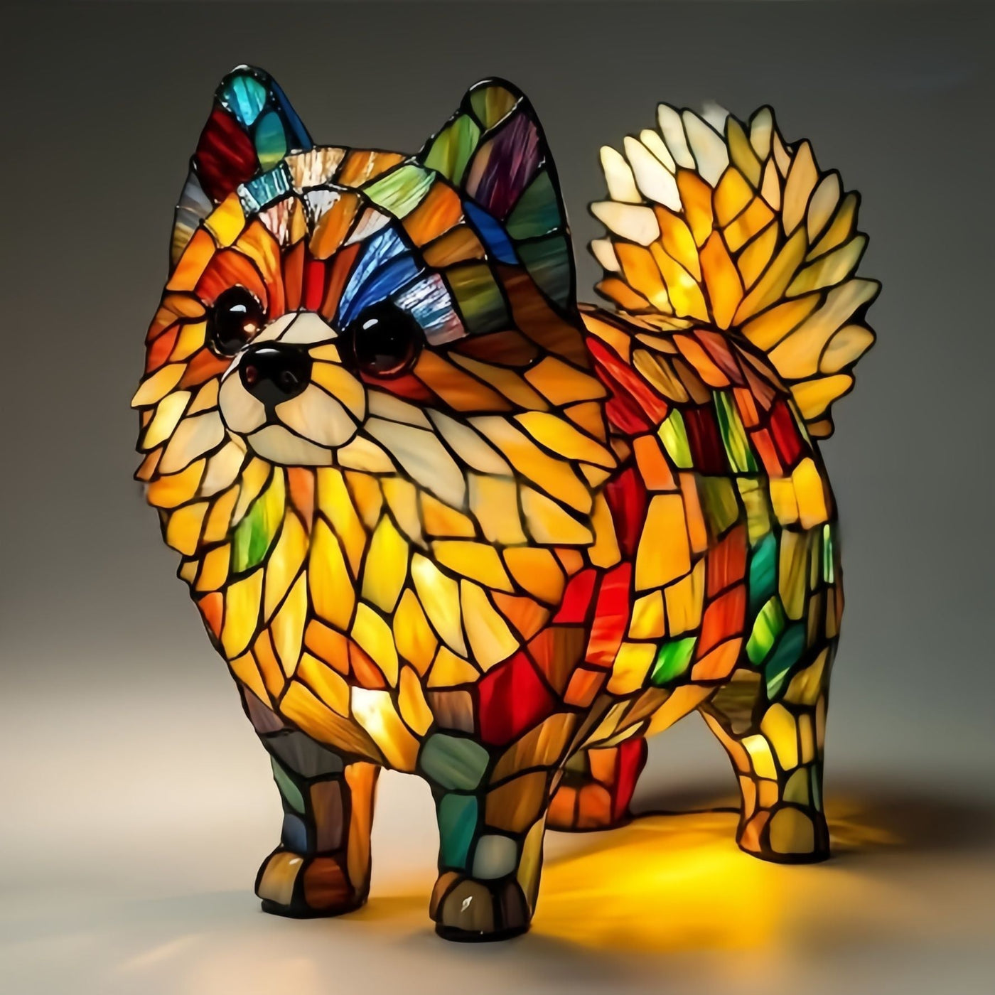 Fifi | Magisk dog lamp in coloured glass