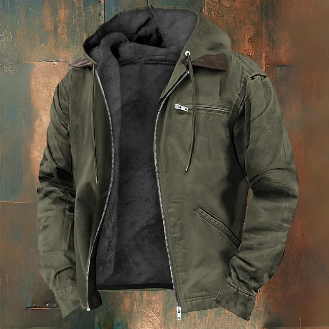 Mark - Quilted Hooded Parka