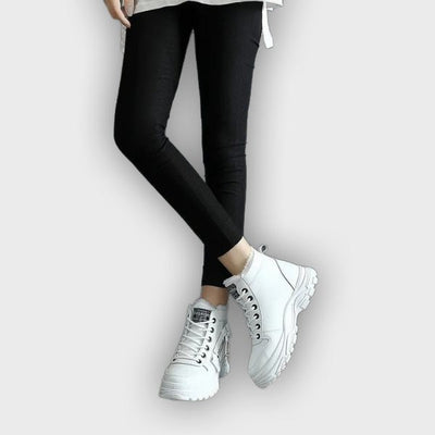 Nyra - Casual High-Top Ankle Sneakers