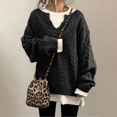 Stacy | Oversized Knit Sweater