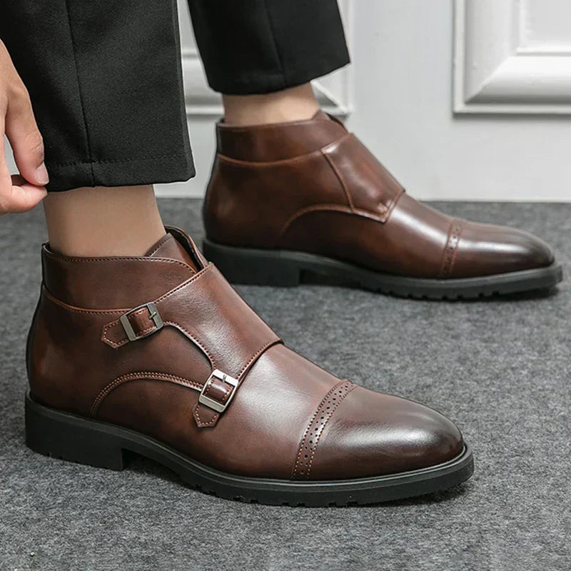 Héctor | Double Monk Strap Boots