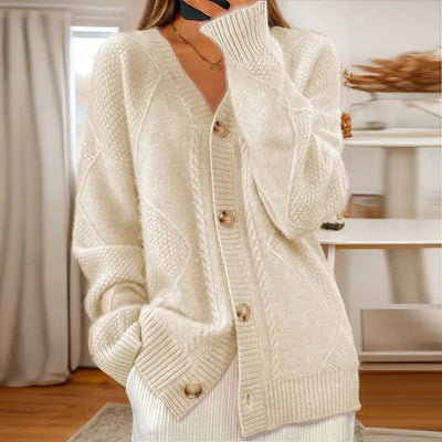 Eloise - Cable-Knit Cardigan