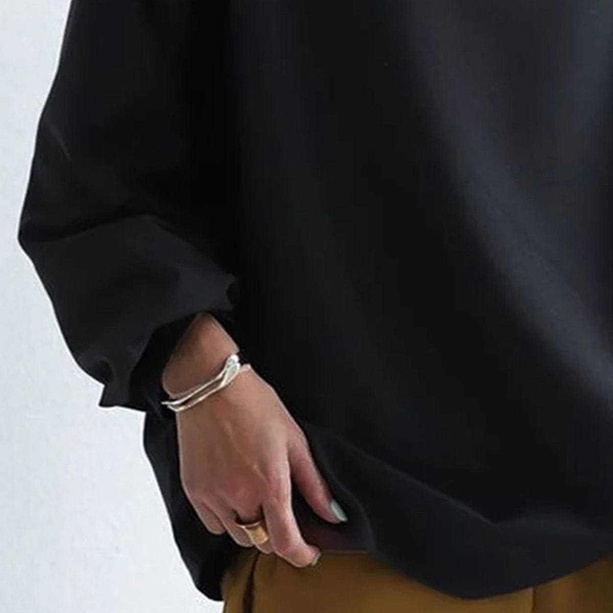 Elly - Soft Knit Top with High Neck