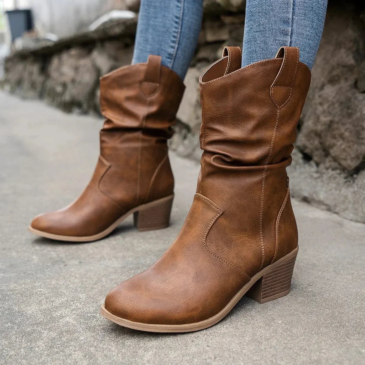 Silvana - Leather Boots