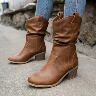 Silvana - Leather Boots