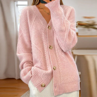 Eloise - Cable-Knit Cardigan