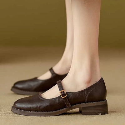 Fionna - Classic Comfort Mary Janes Made Of Leather