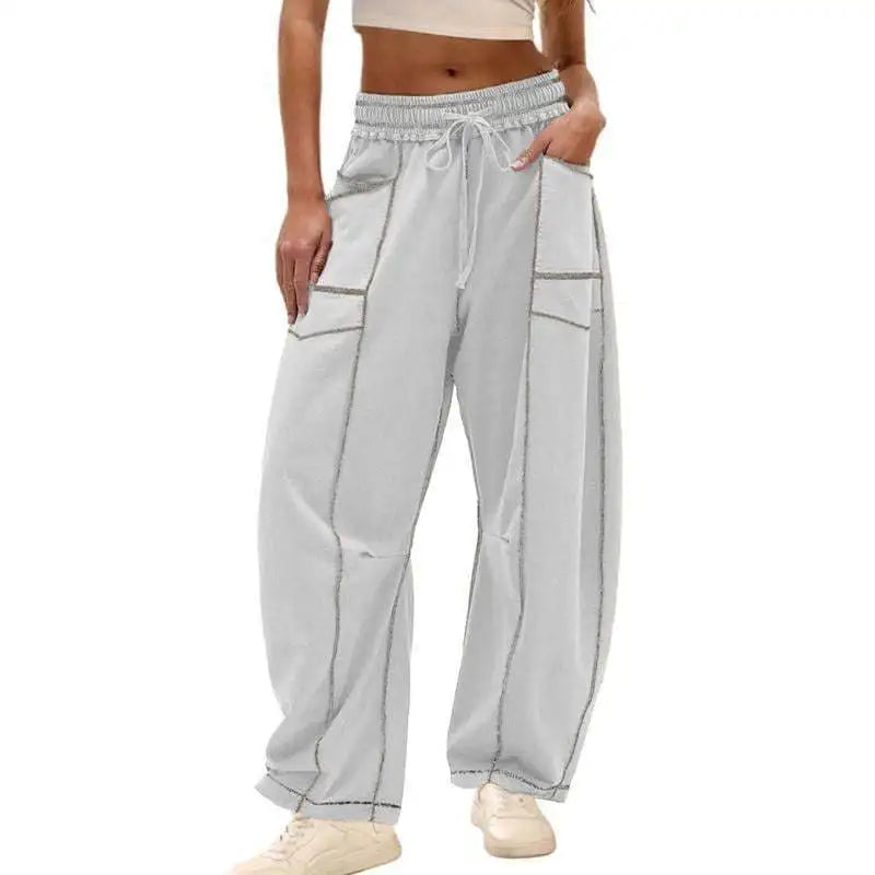 Orlaina | Relaxed Fit Wide Leg Pants