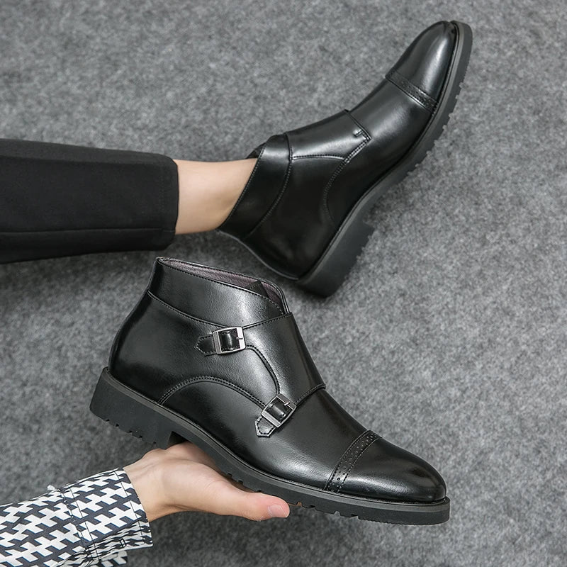 Héctor | Double Monk Strap Boots