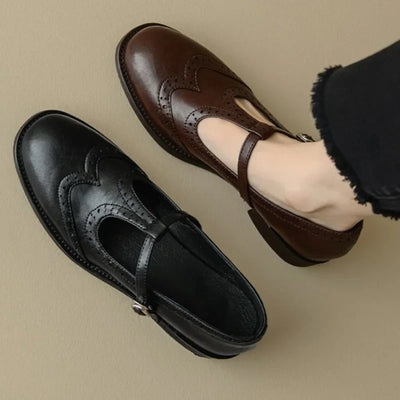 Ezra - Elegant T-Strap Mary Janes