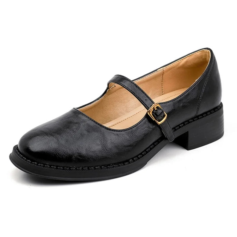 Fionna - Classic Comfort Mary Janes Made Of Leather