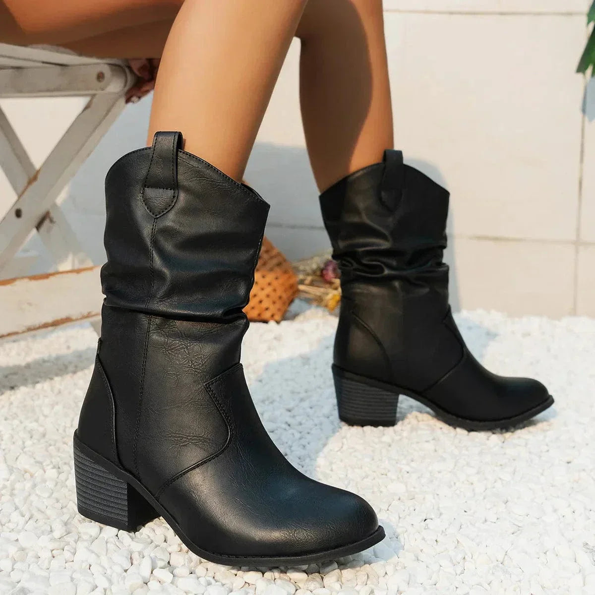Silvana - Leather Boots