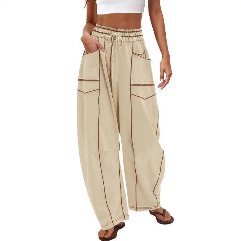 Orlaina | Relaxed Fit Wide Leg Pants
