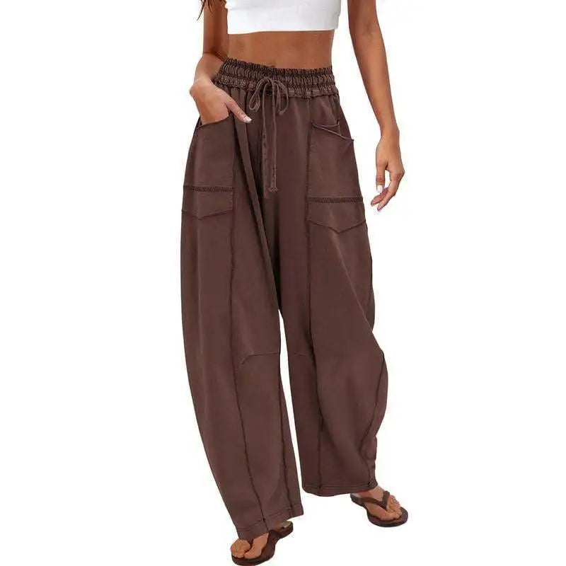 Orlaina | Relaxed Fit Wide Leg Pants