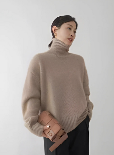 LOTTIE - CASHMERE TURTLENECK JUMPER