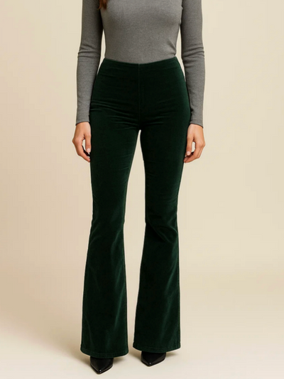 Chloe | Corduroy Flare Pants