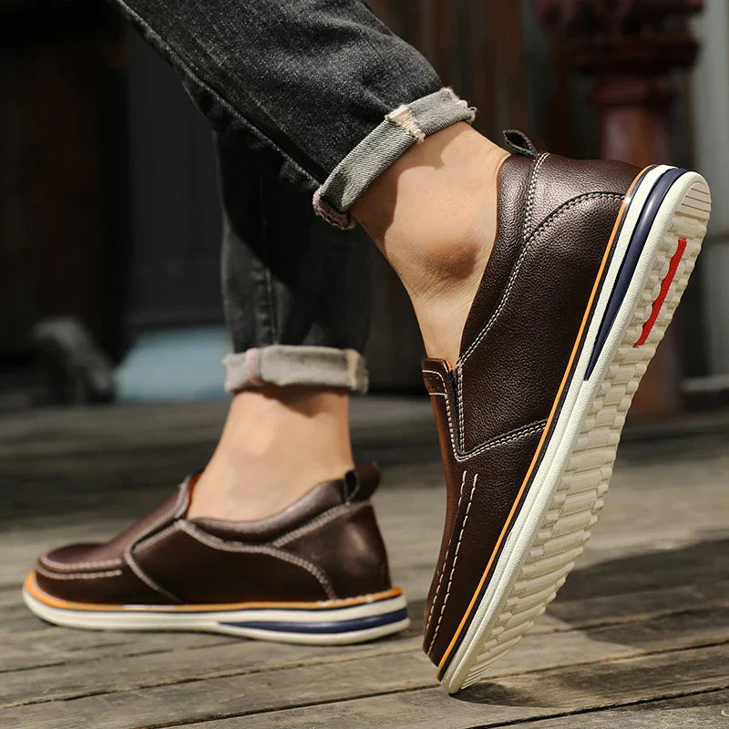 Lucent | Leather Flats