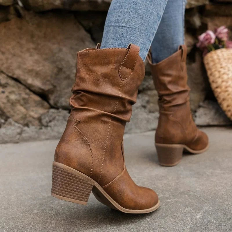 Silvana - Leather Boots