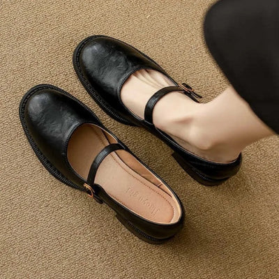 Fionna - Classic Comfort Mary Janes Made Of Leather