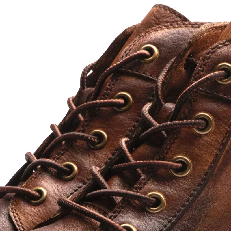 Fanum | Men's Retro Ankle Boots with Round Toe