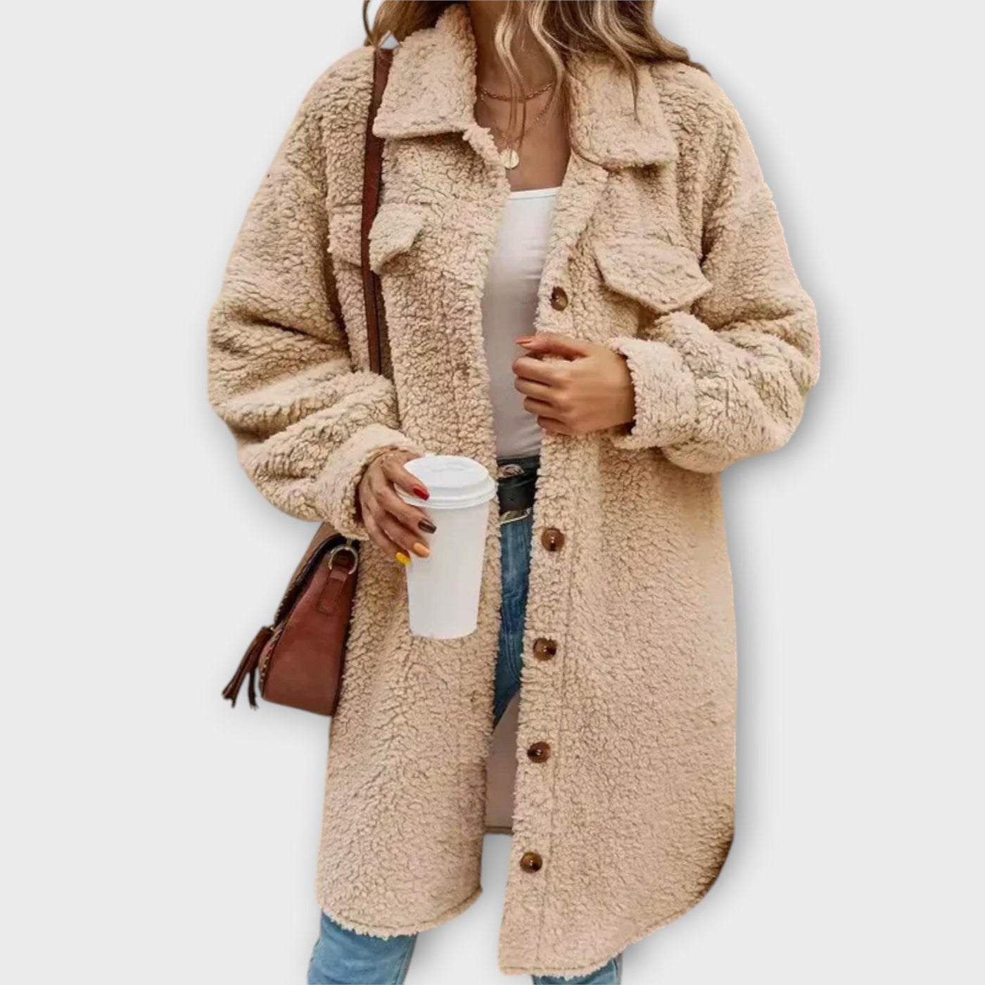 Julia - Soft Teddy Jacket