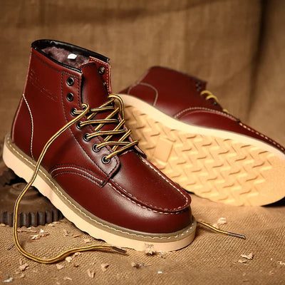 Muller | Retro Leather Ankle Boots