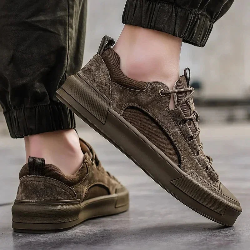 UrbanEdge | Leather Trainers