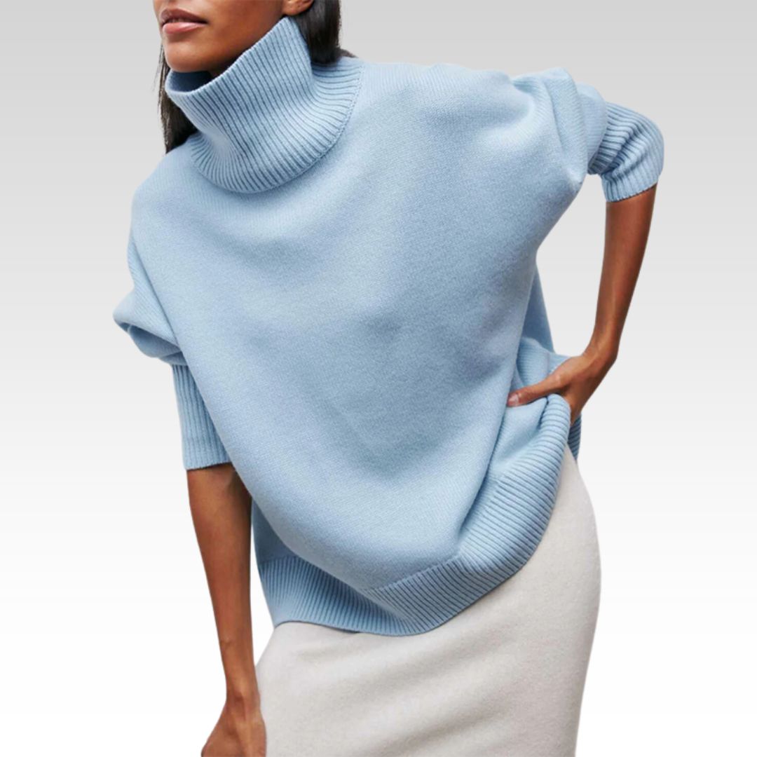 Zyora | Elegant Knitted Turtleneck Sweater