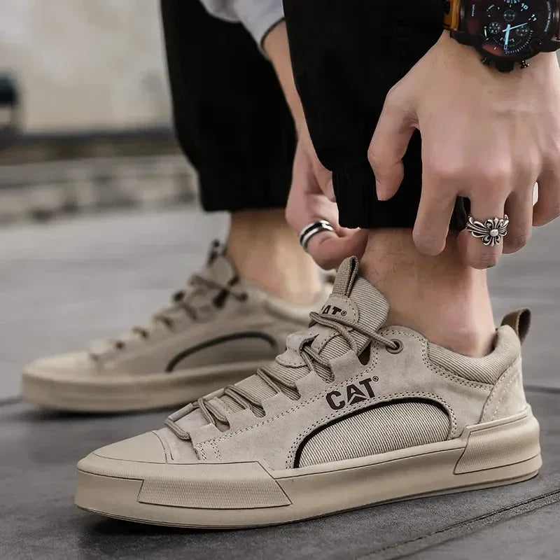 UrbanEdge | Leather Trainers