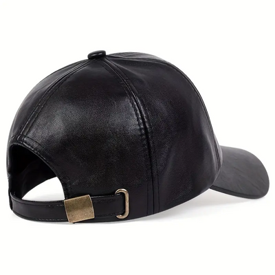 Daniel | Classic Leather-Style Baseball Cap for Men