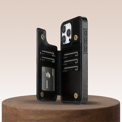 Harrison | RFID Blocking Magnetic Wallet Flip Phone Case