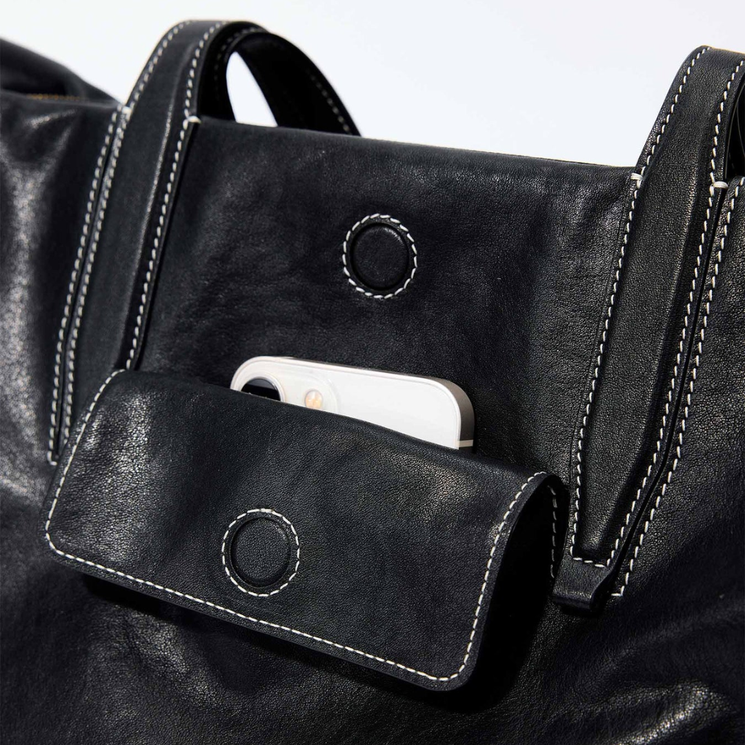 Donald | Elegant Functional Leather | Tote Bag