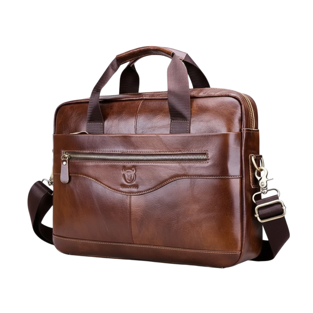 Jacob | Leather Spacious Briefcase | Messenger Bag