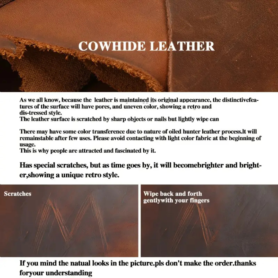 Arden | Classic Leather Duffel Tote