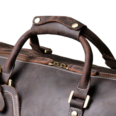 Montgomery | Genuine Top-Layer Cowhide Duffel Crossbody Bag