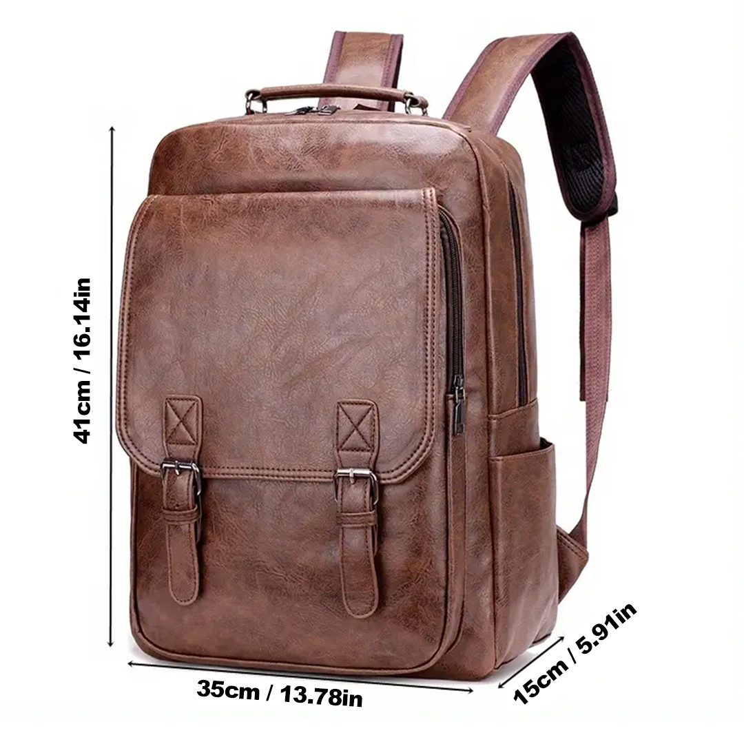 Theo | Premium Leather Backpack