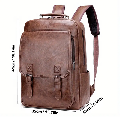 Theo | Premium Leather Backpack