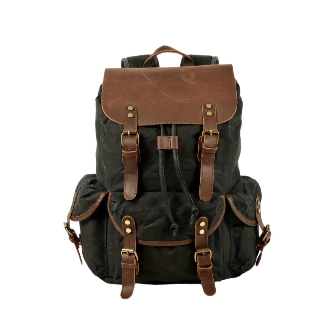 Crosby | Waterproof Retro Canvas Laptop Backpack