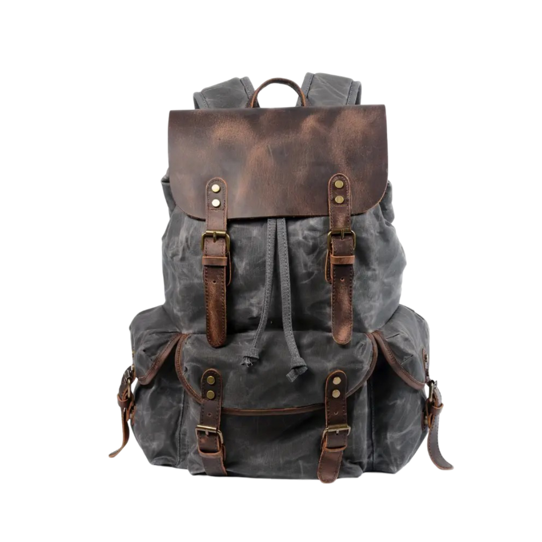 Crosby | Waterproof Retro Canvas Laptop Backpack