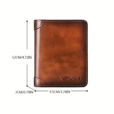 Ben | Slim RFID Leather Wallet for Men