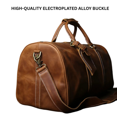 Callahan | Premium Leather Travel Duffel Bag