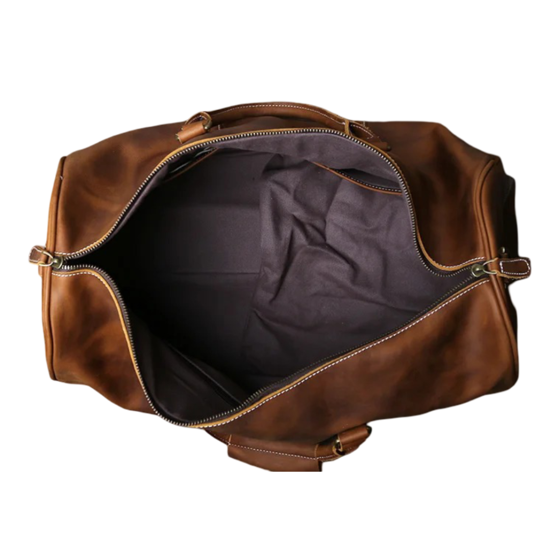 Callahan | Premium Leather Travel Duffel Bag