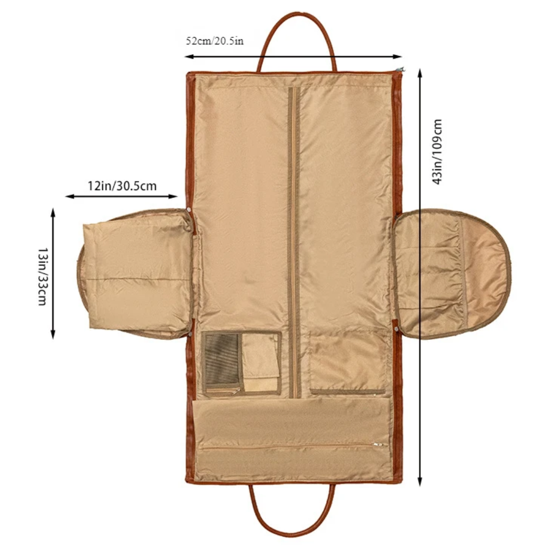 Hawthorne | Oversized Leather Luggage Duffel Bag