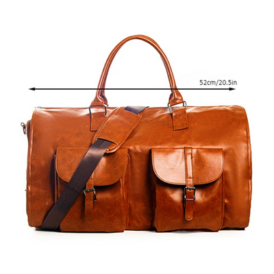Hawthorne | Oversized Leather Luggage Duffel Bag