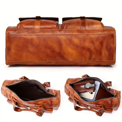 Hawthorne | Oversized Leather Luggage Duffel Bag