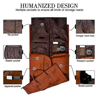 Hawthorne | Oversized Leather Luggage Duffel Bag