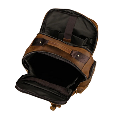 Nathan | Fashion Ample Leather Backpack